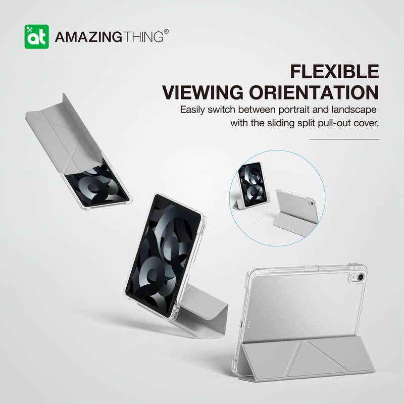 AMAZINGTHING Minimal Detachable Case Compatible with iPad Air 11" (M3/M2) (2025/2024) Cover