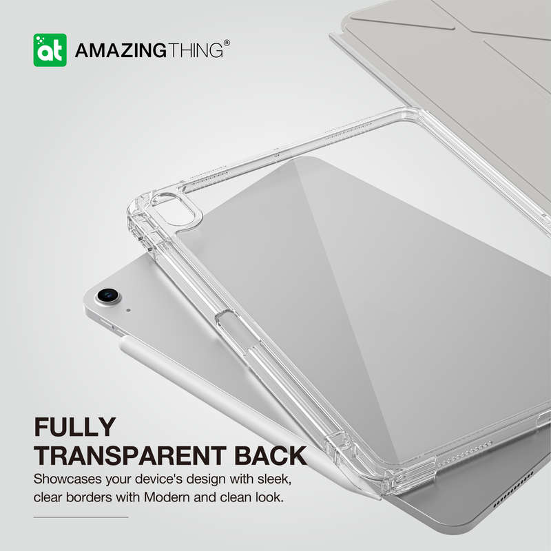 AMAZINGTHING Minimal Detachable Case Compatible with iPad Air 11" (M3/M2) (2025/2024) Cover
