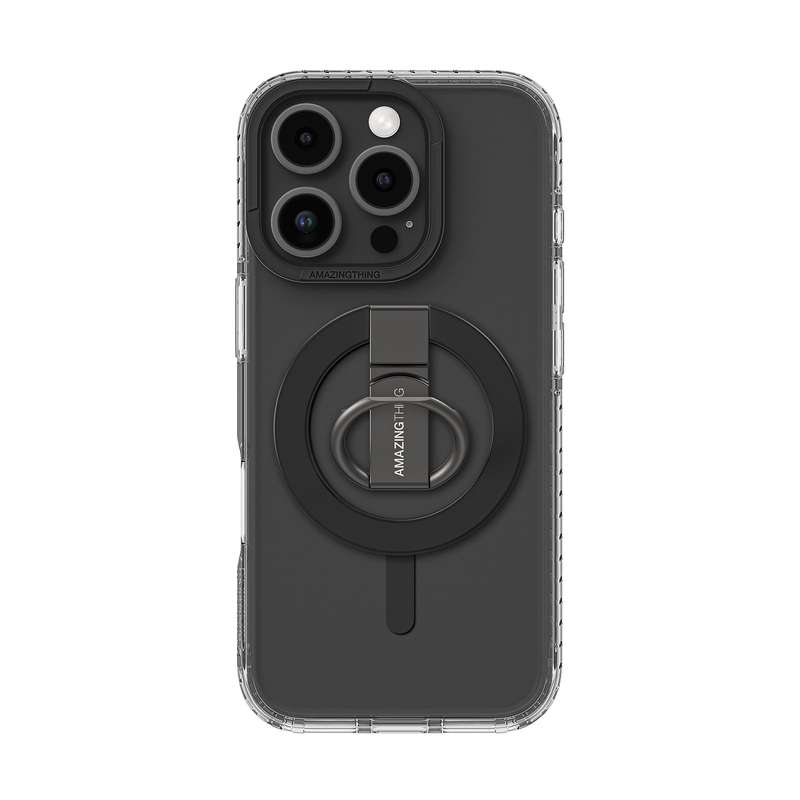 AMAZINGTHING Titan Pro Mag Grip Ring Set Case for iPhone 16/16 Plus/16 Pro/16 Pro Max MagSafe Cover