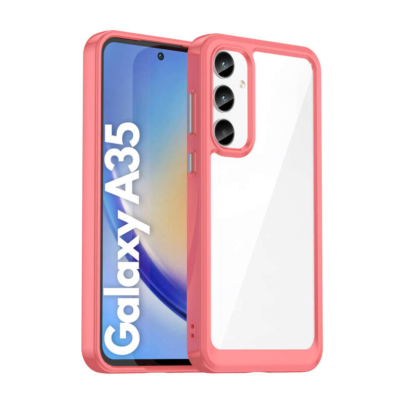 Candy Clear Case for Samsung Galaxy A35 Shockproof Cover