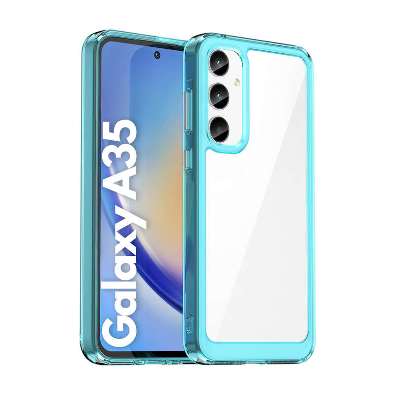 Candy Clear Case for Samsung Galaxy A35 Shockproof Cover