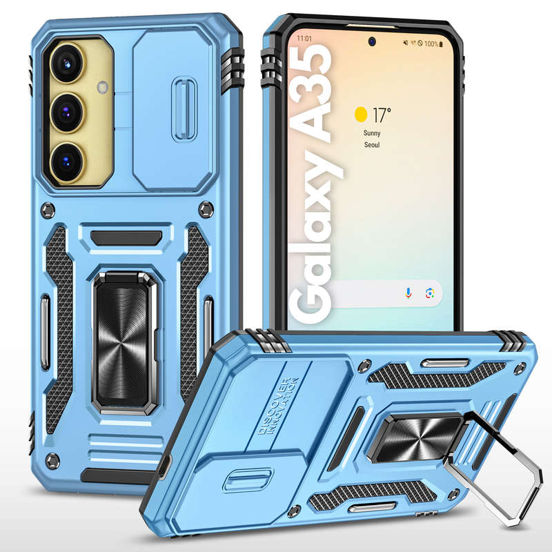 Galaxy A35 Kejiang Camshield Cover Shockproof Case
