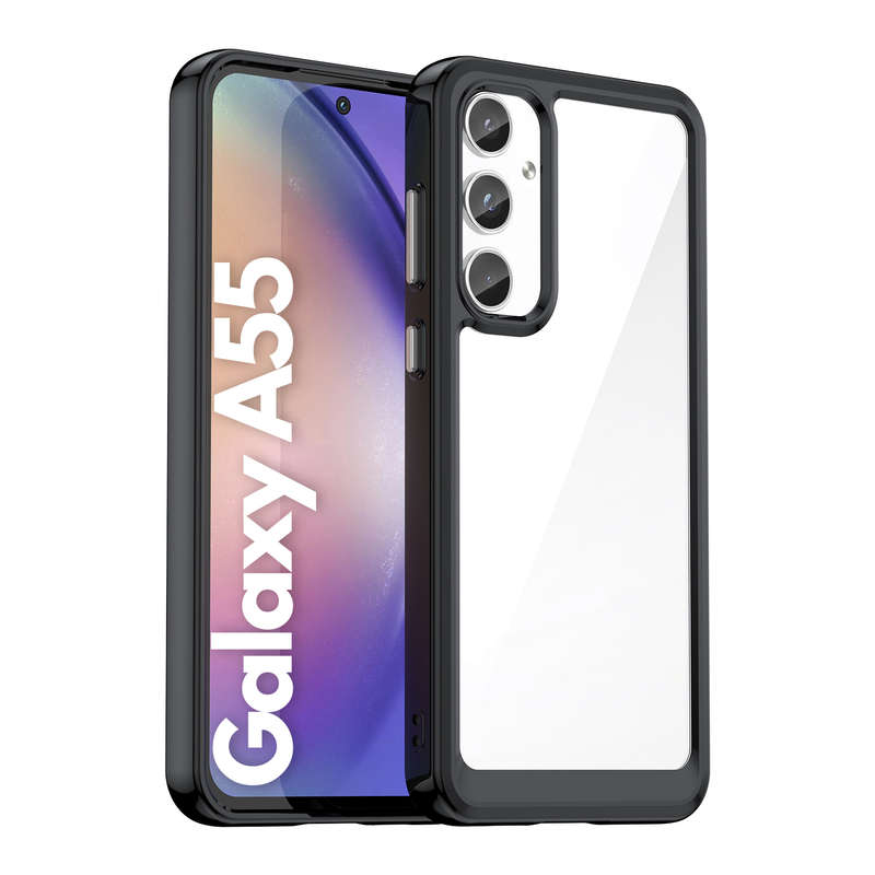 Candy Clear Case for Samsung Galaxy A55 Shockproof Cover