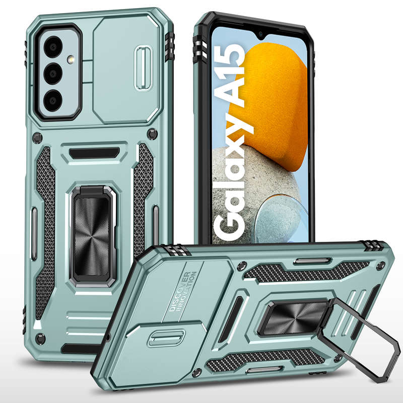 Kejiang Camshield Cover for Samsung Galaxy A15 Shockproof Case