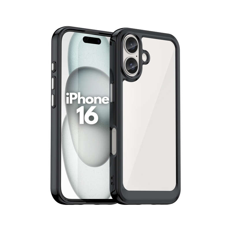 Candy Clear Case for iPhone 16 Shockproof Cover
