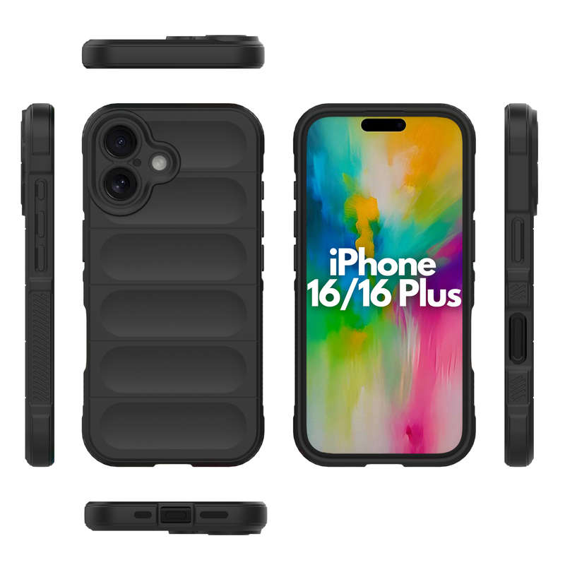 Magic Shield Case for iPhone 16 / 16 Plus Shockproof Cover