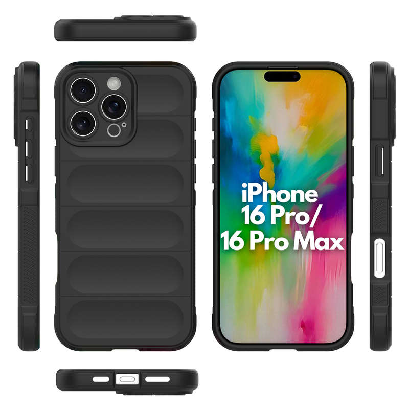 Magic Shield Case for iPhone 16 Pro / 16 Pro Max Shockproof Cover