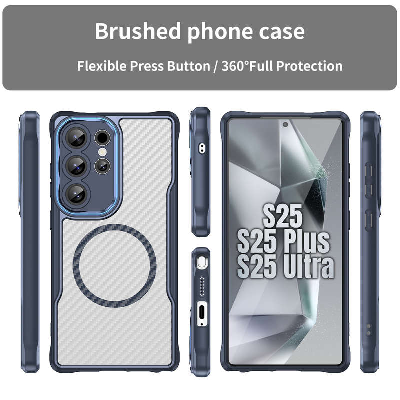 CarboArmor MagSafe Case for Galaxy S25/S25 Plus/S25 Ultra Shockproof Cover
