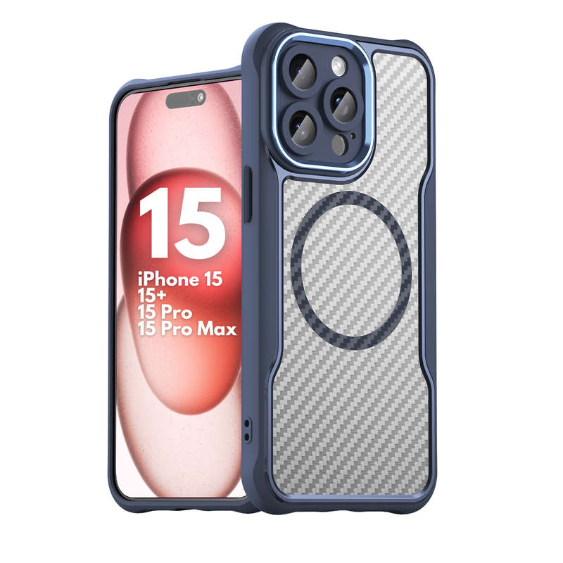 CarboArmor MagSafe Cover For iPhone 15 /15 Plus /15 Pro /15 Pro Max