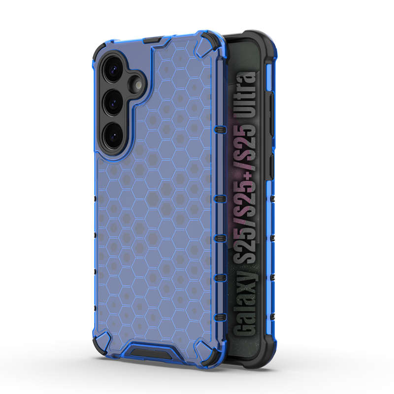 Honeycomb Case for Galaxy S25/S25 Plus/S25 Ultra Shockproof Cover