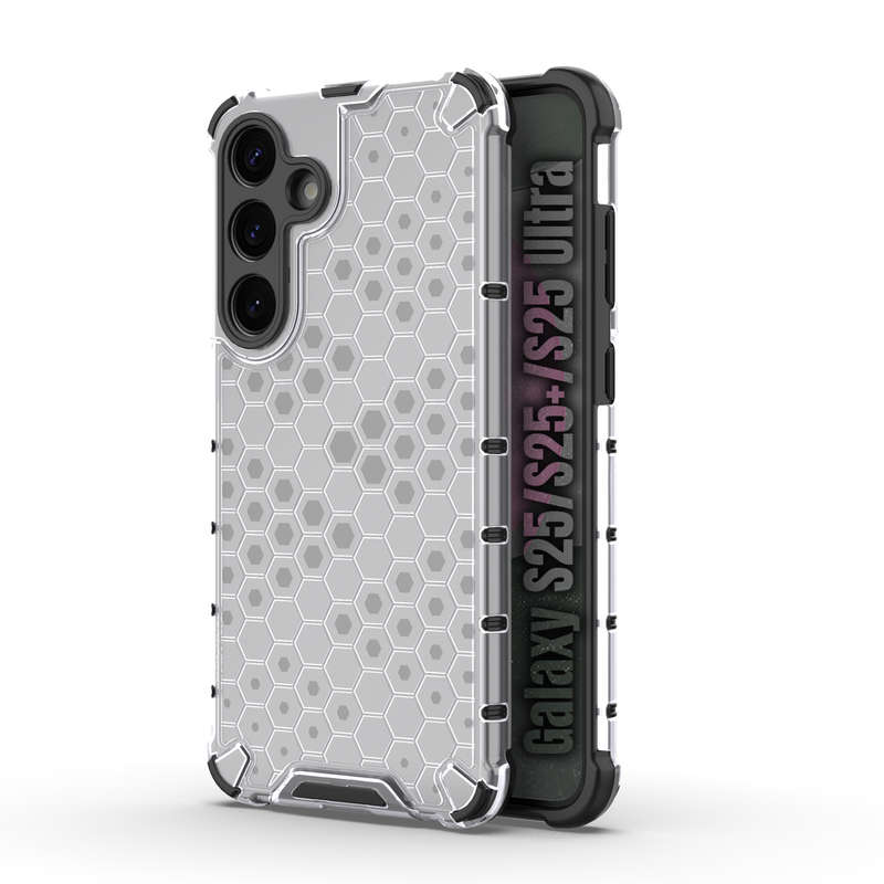 Honeycomb Case for Galaxy S25/S25 Plus/S25 Ultra Shockproof Cover