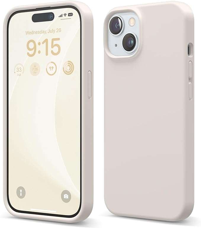 Thickened Design Silicone Cover for iPhone 15 Series Shockproof Case