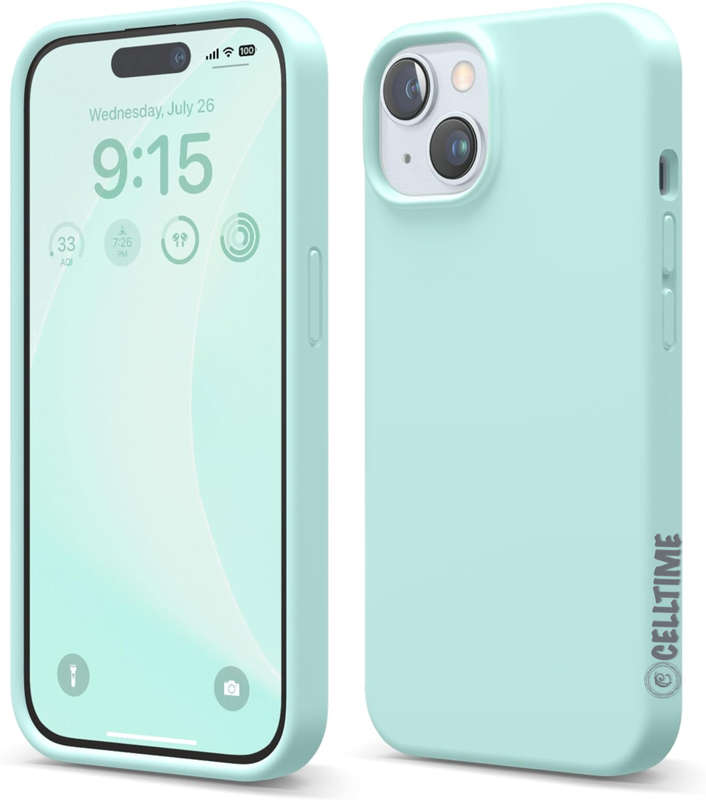 Thickened Design Silicone Cover for iPhone 15 Series Shockproof Case