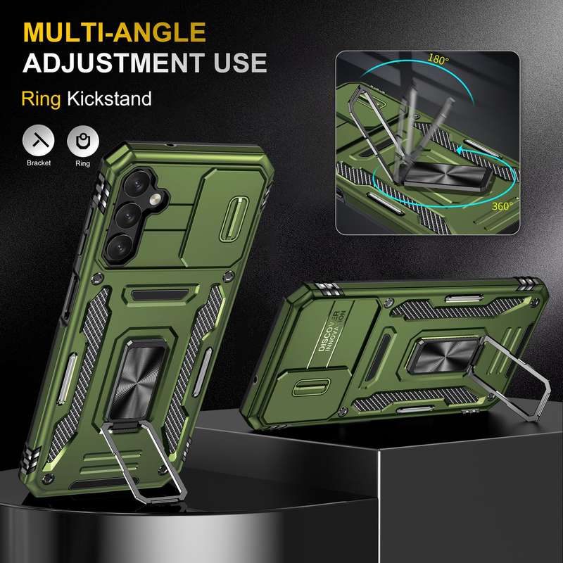 Kejiang Camshield Cover for Samsung Galaxy A05/A05 Shockproof Case
