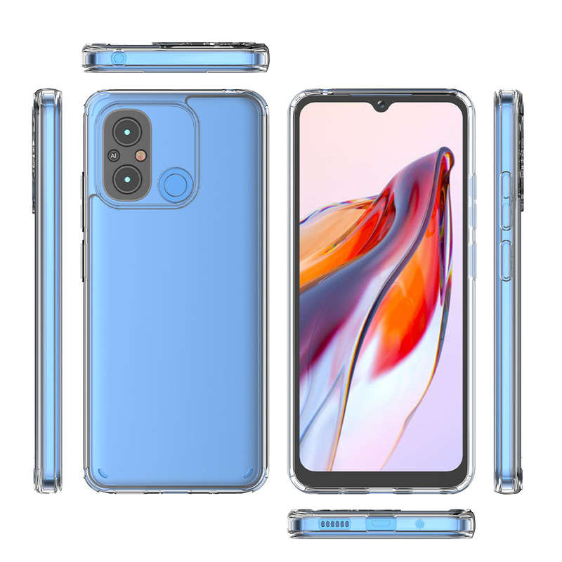 Redmi 12C Shockproof Clear Cover