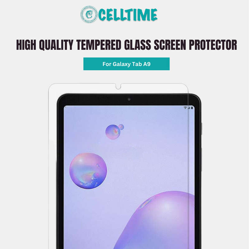 Tempered Glass Screen Guard for Samsung Galaxy Tab A9 (8.7")