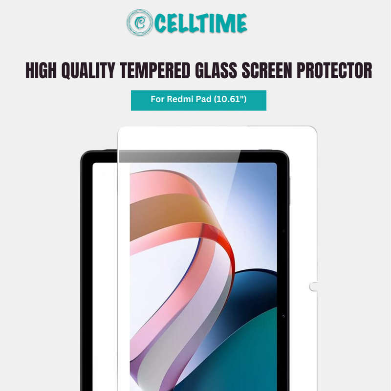 Redmi Pad (10.61") Tempered Glass Screen Guard