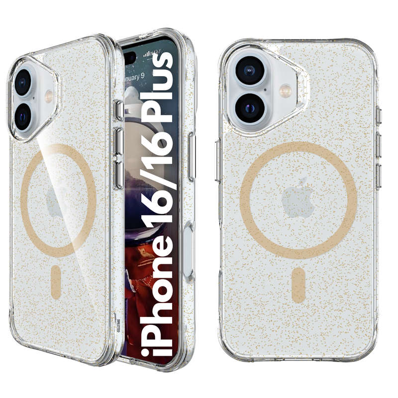 Pure Glitter MagSafe Cover for iPhone 16 / 16 Plus