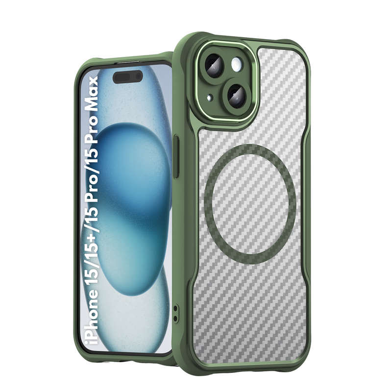 CarboArmor MagSafe Cover For iPhone 15 /15 Plus /15 Pro /15 Pro Max