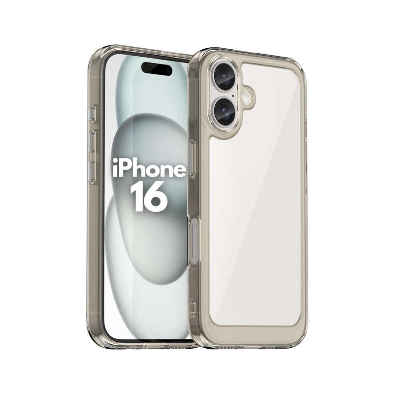 Candy Clear Case for iPhone 16 Shockproof Cover