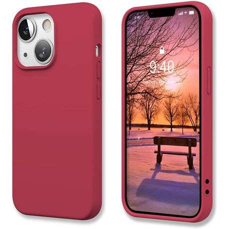 Thickened Design Silicone Cover for iPhone 15 Series Shockproof Case