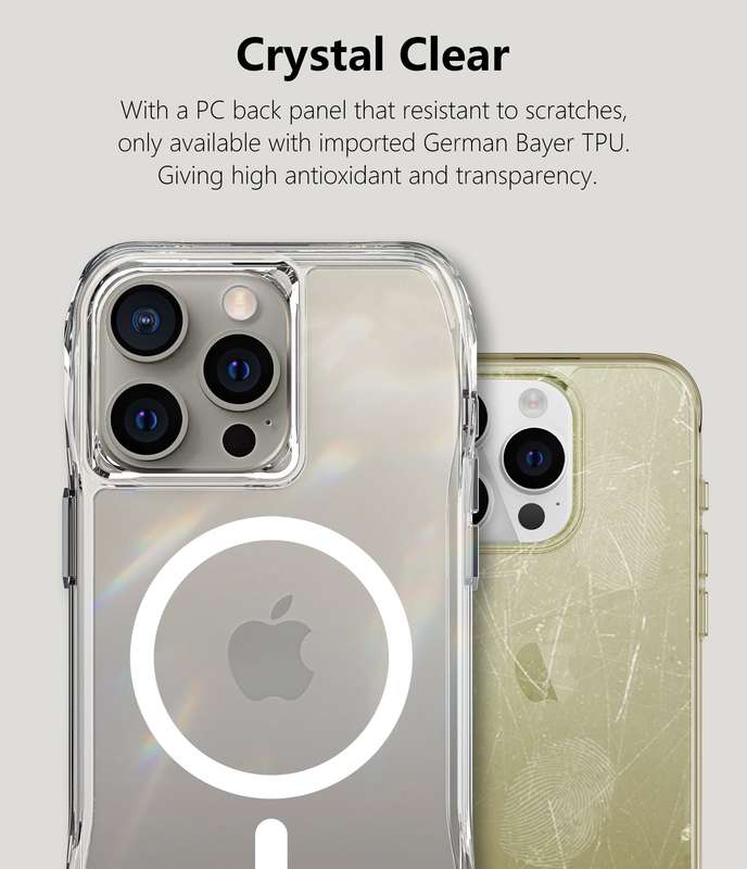 Octagon MagSafe Cover for iPhone 15 Pro / 15 Pro Max Shockproof Case