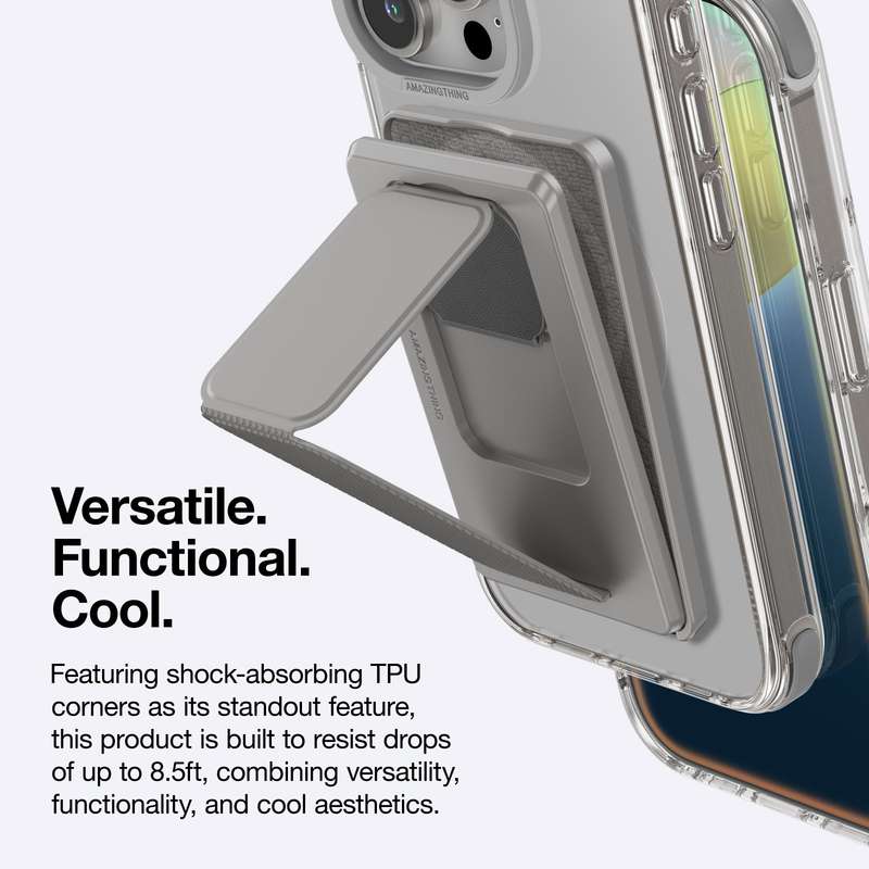 AMAZINGTHING Omni Mag Shockproof Case Stand Set for iPhone 16 Pro/16 Pro Max MagSafe Cover