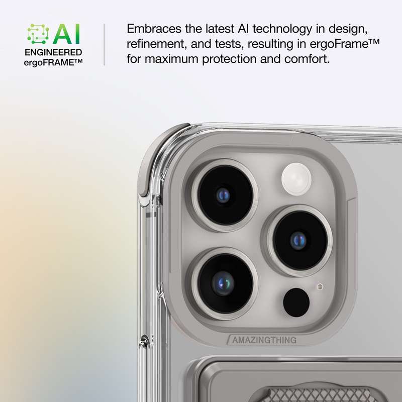 AMAZINGTHING Omni Mag Shockproof Case Stand Set for iPhone 16 Pro/16 Pro Max MagSafe Cover