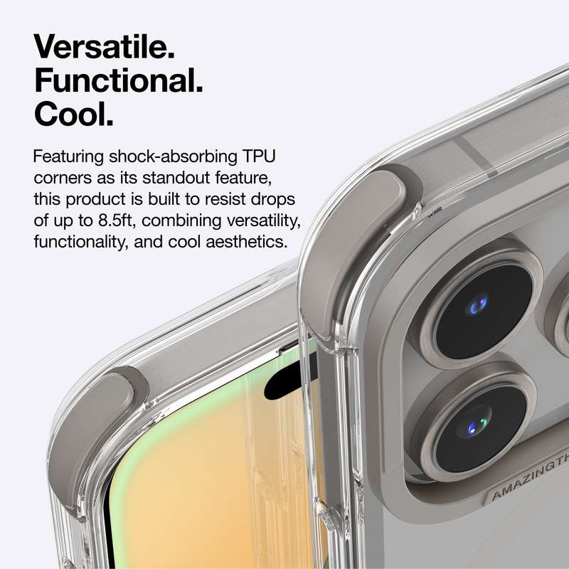 AMAZINGTHING Omni Mag Shockproof Case for iPhone 16 Pro/16 Pro Max MagSafe Cover