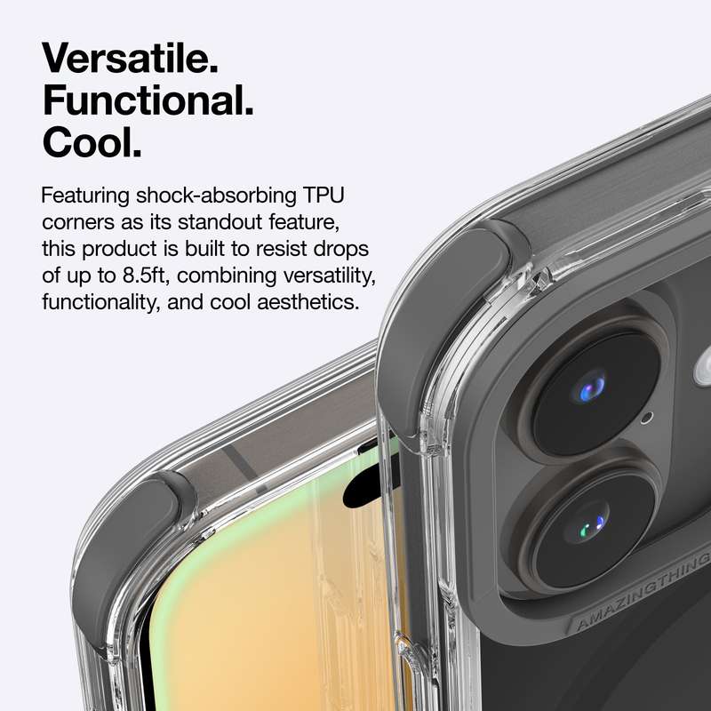 AMAZINGTHING Omni Mag Shockproof Case for iPhone 16 / 16 Plus MagSafe Cover