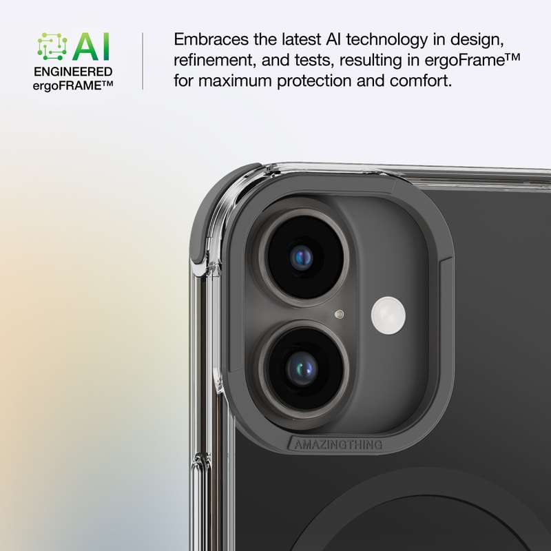 AMAZINGTHING Omni Mag Shockproof Case for iPhone 16 / 16 Plus MagSafe Cover