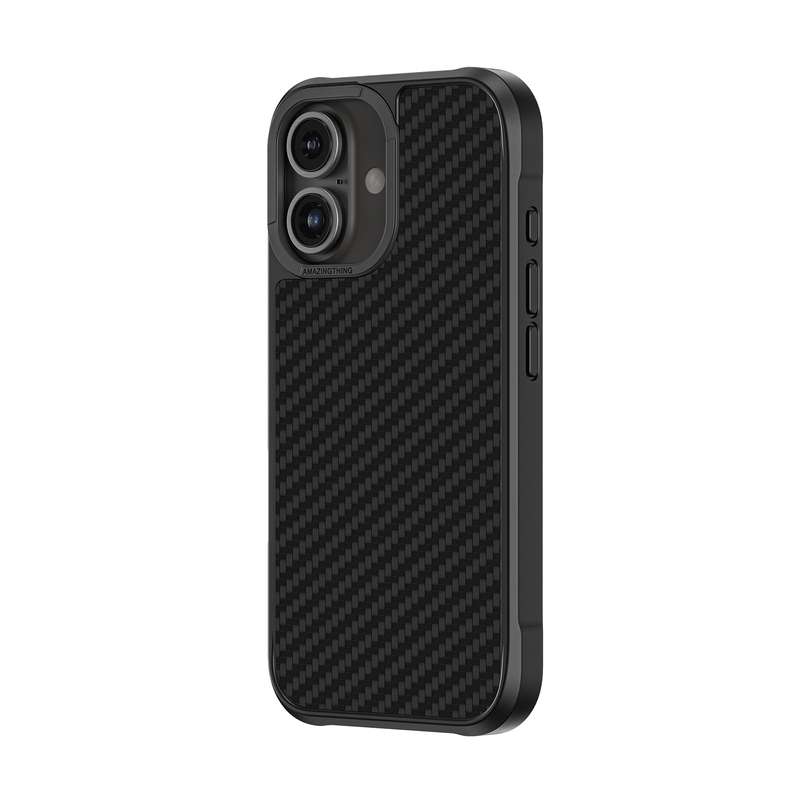AMAZINGTHING Titan Max Aramid Fiber Mag Case for iPhone 16/16 Plus Shockproof MagSafe Cover