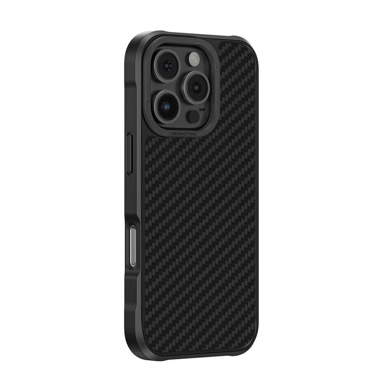 AMAZINGTHING Titan Max Aramid Mag Case for iPhone 16 Pro/16 Pro Max Shockproof MagSafe Cover
