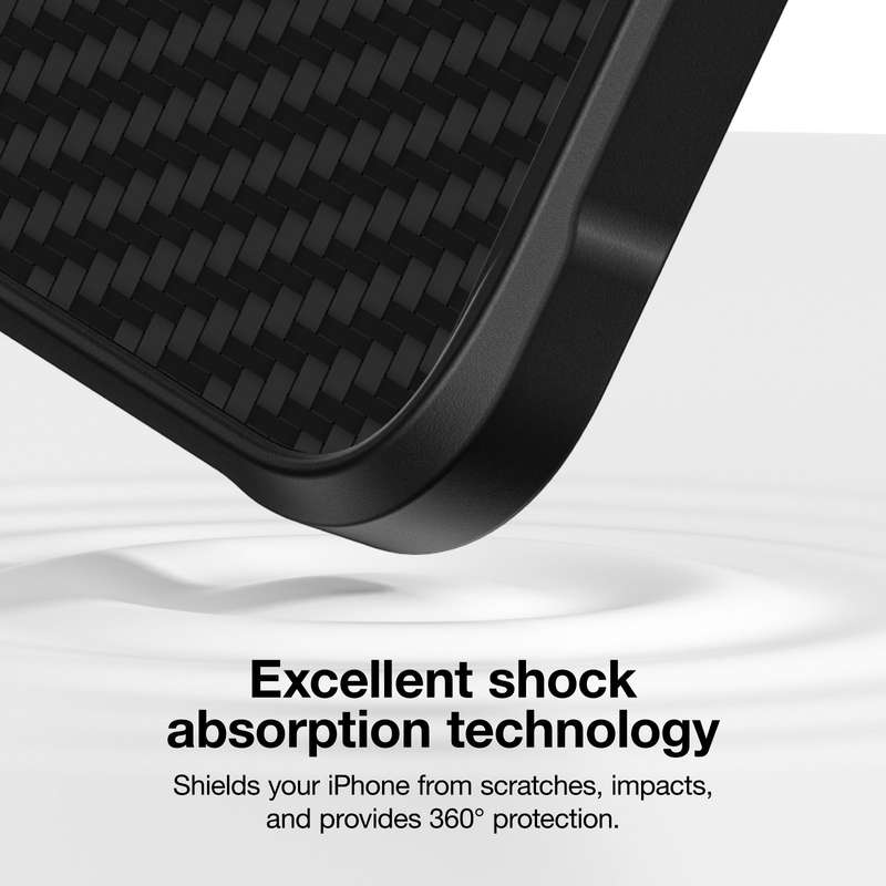 AMAZINGTHING Titan Max Aramid Fiber Mag Case for iPhone 16/16 Plus Shockproof MagSafe Cover
