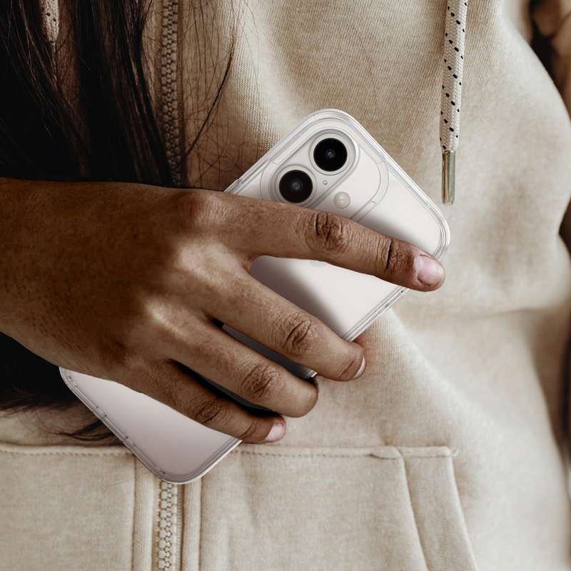 AMAZINGTHING Minimal Case for iPhone 16/16 Plus/16 Pro/16 Pro Max Shockproof Cover