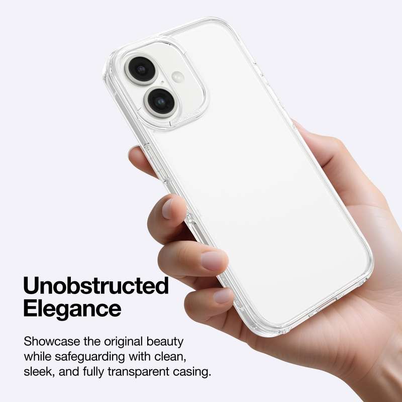 AMAZINGTHING Minimal Case for iPhone 16/16 Plus/16 Pro/16 Pro Max Shockproof Cover