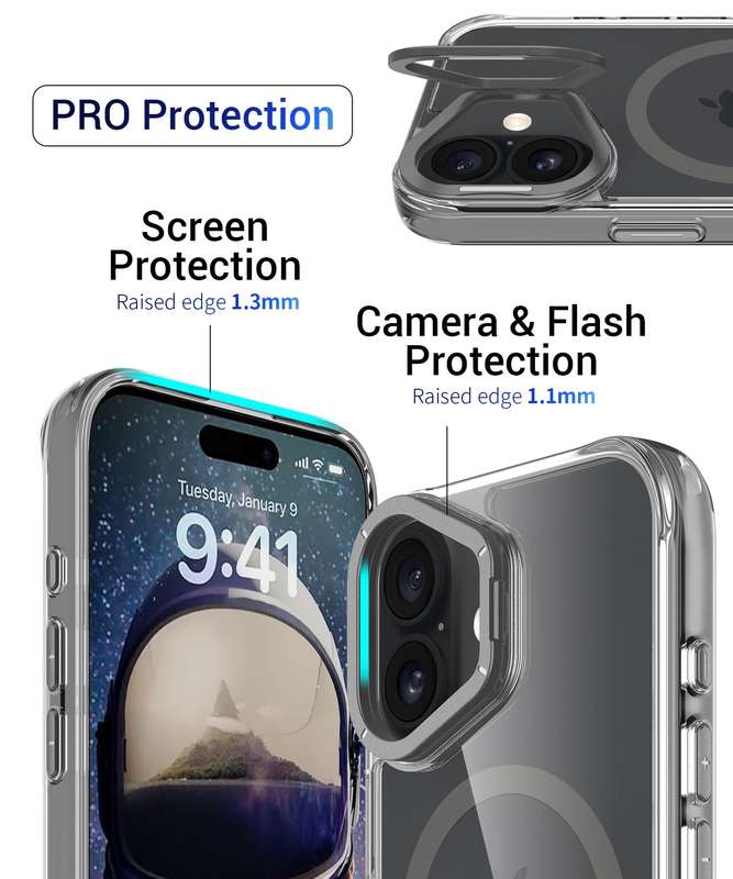 Apex Capsule Cover For iPhone 16 Shockproof Case
