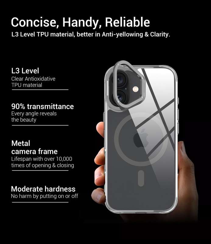 Apex Capsule Cover For iPhone 16 Shockproof Case