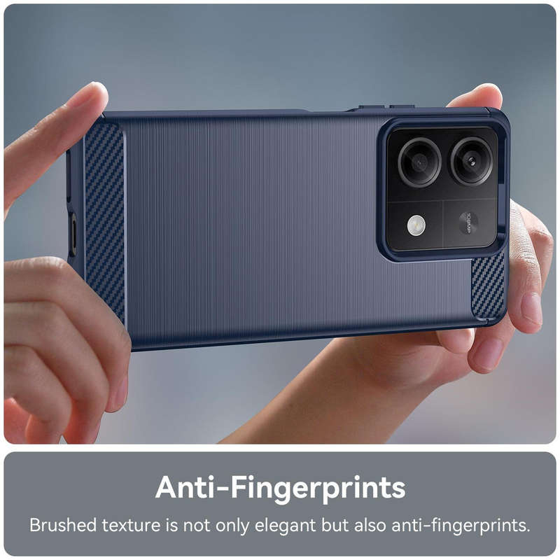 Redmi Note 13 5G Carbon Fiber Design Case Shockproof Cover