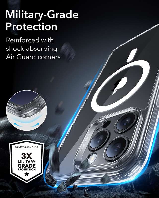 ESR iPhone 16 Pro / 16 Pro Max Classic Pro MagSafe Cover Set