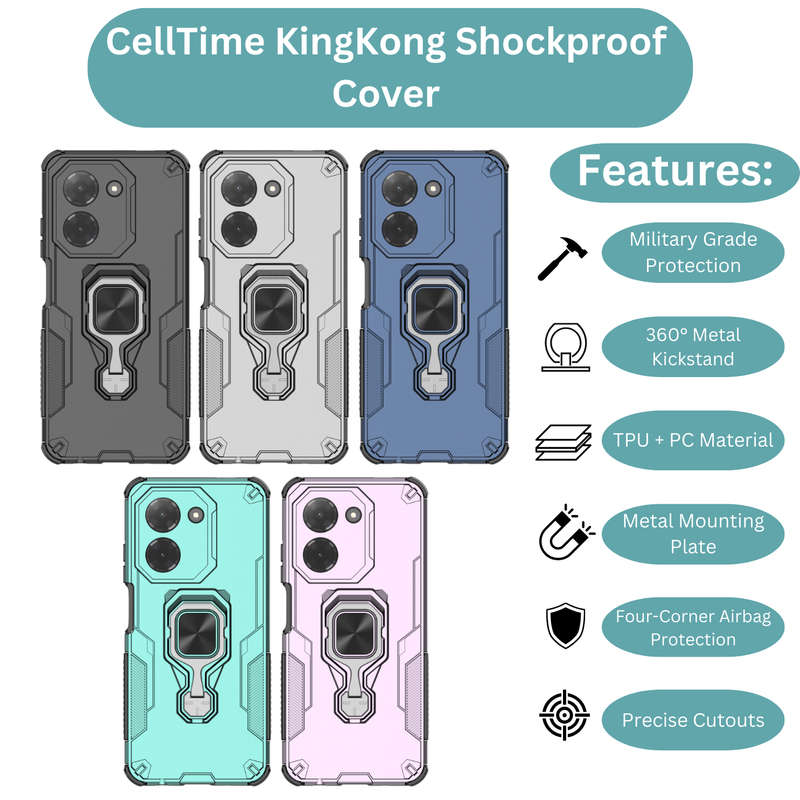 CellTime Case Compatible with Redmi A5 KingKong Shockproof Cover