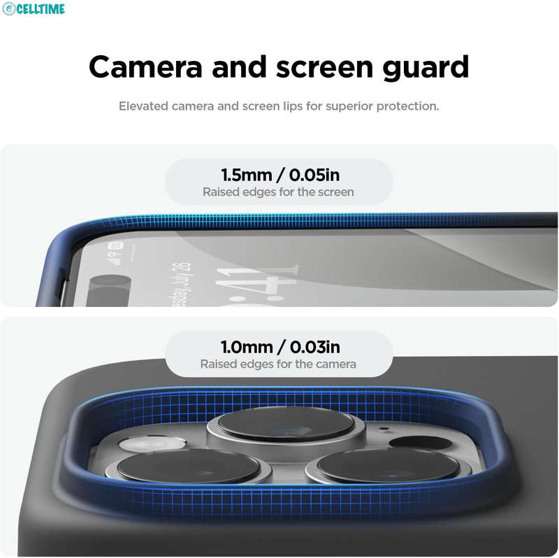 Liquid Silicone Case for iPhone 16/16 Plus/16 Pro/16 Pro Max Shockproof Cover