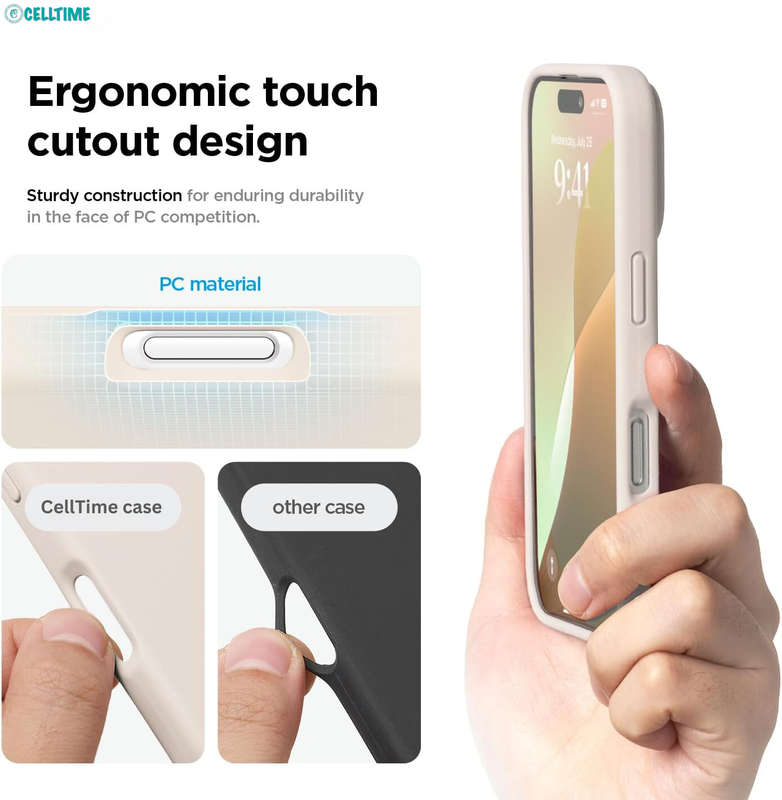 Liquid Silicone Case for iPhone 16/16 Plus/16 Pro/16 Pro Max Shockproof Cover