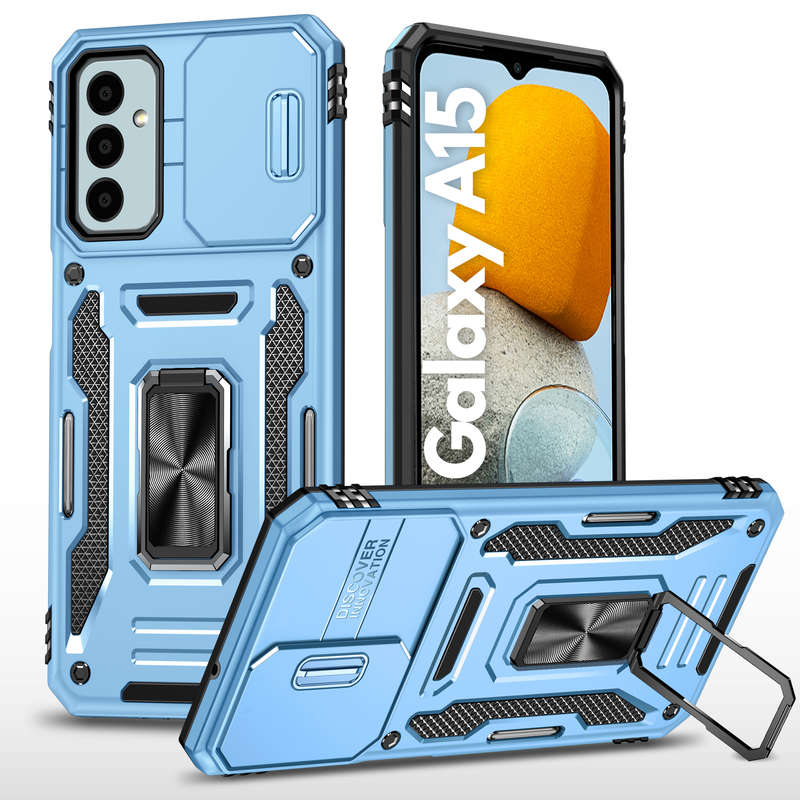 Kejiang Camshield Cover for Samsung Galaxy A15 Shockproof Case