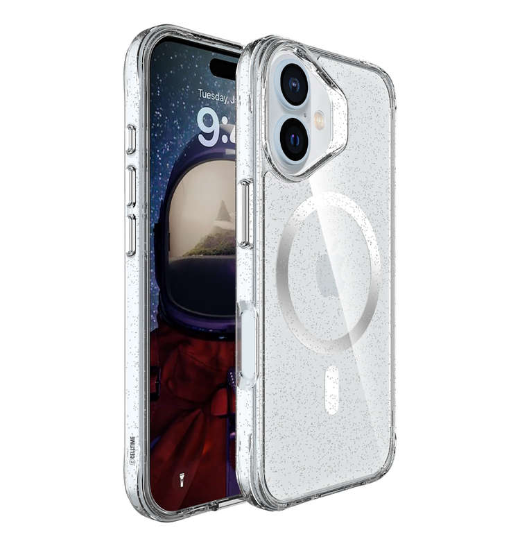 Pure Glitter MagSafe Cover for iPhone 16 / 16 Plus