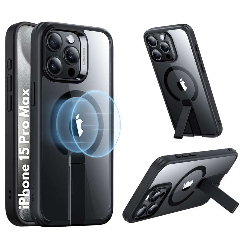 ESR Boost Flickstand Magsafe Cover for iPhone 15 Pro Max (HaloLock)