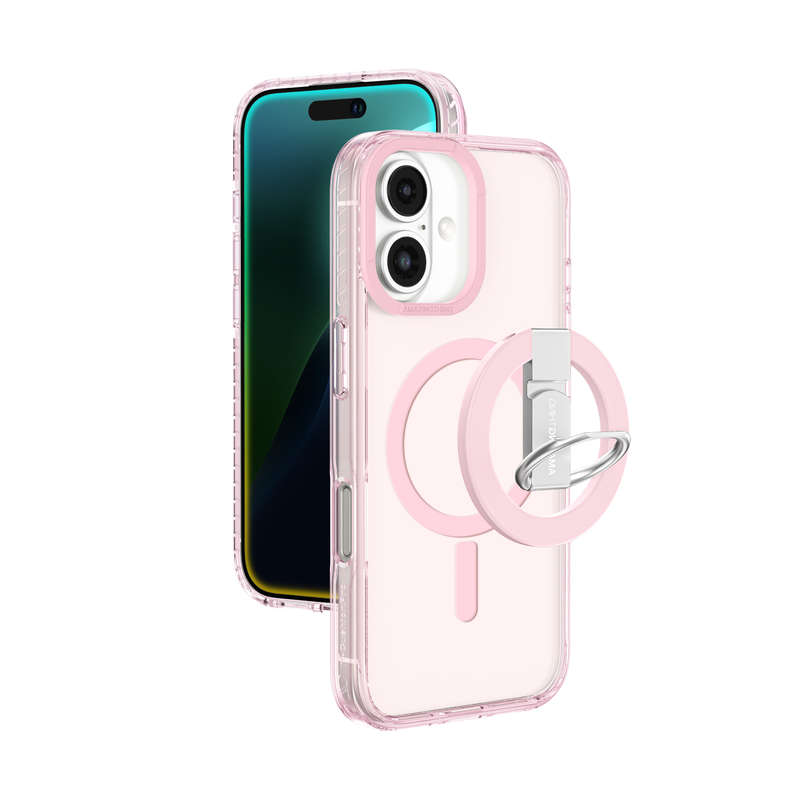AMAZINGTHING Titan Pro Mag Grip Ring Set Case for iPhone 16/16 Plus/16 Pro/16 Pro Max MagSafe Cover