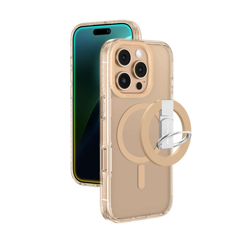 AMAZINGTHING Titan Pro Mag Grip Ring Set Case for iPhone 16/16 Plus/16 Pro/16 Pro Max MagSafe Cover