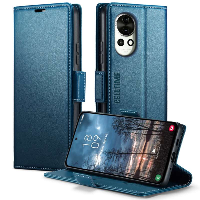Retro Flip Leather Wallet Cover for Huawei Nova 13
