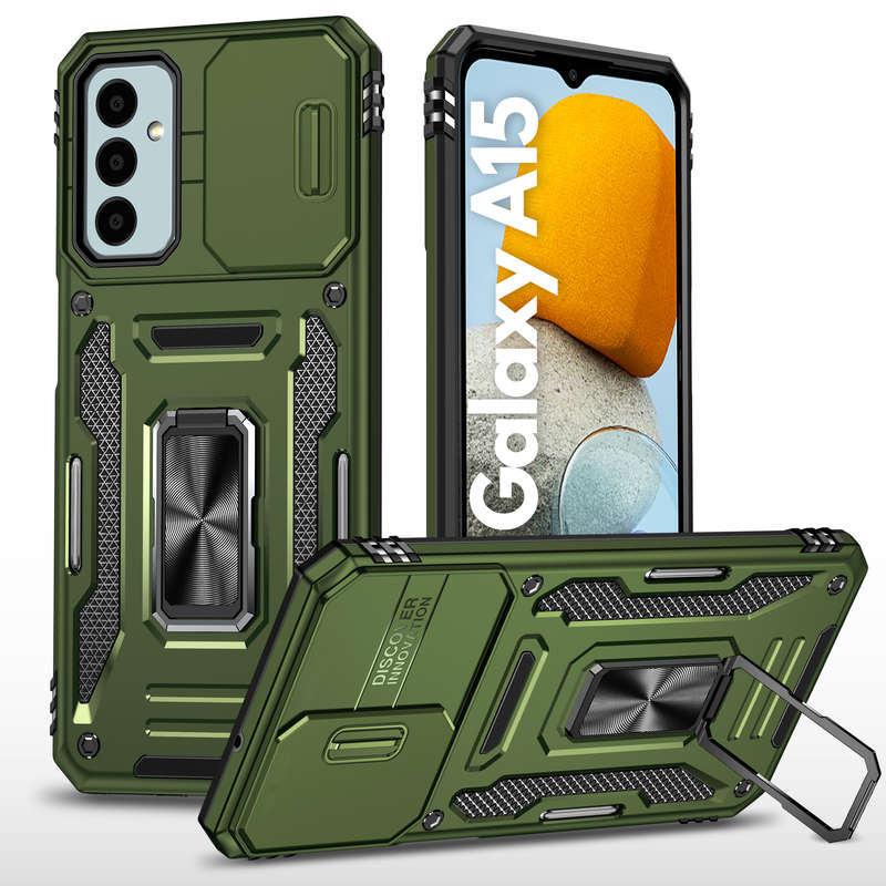 Kejiang Camshield Cover for Samsung Galaxy A15 Shockproof Case